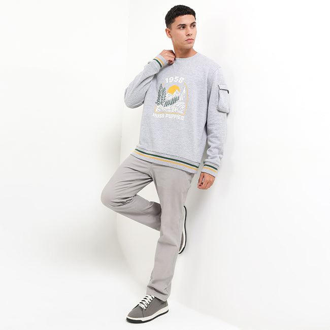 Sweaters Wh Rinjani In Light Gray