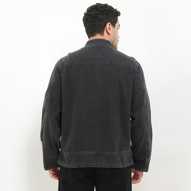 Jacket In Cny Wang In Dark Grey