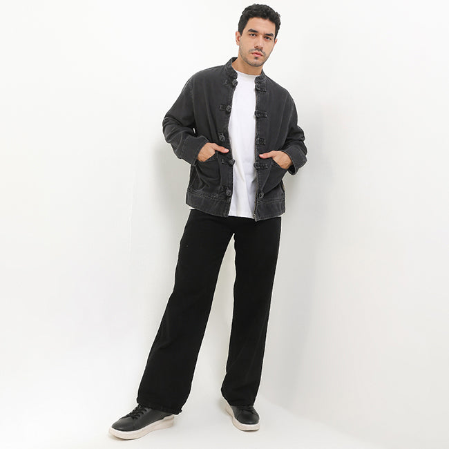 Jacket In Cny Wang In Dark Grey