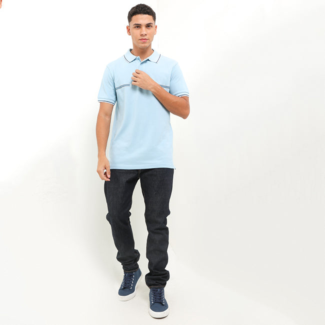 Polo Downhill In Light Blue