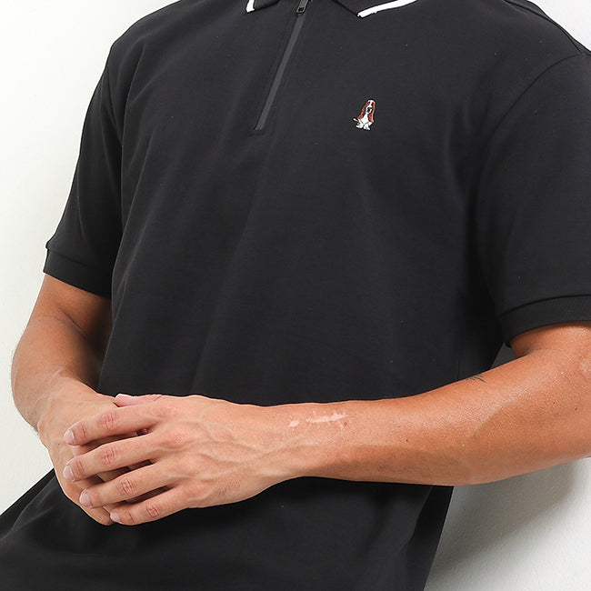 Polo Dromino In Black