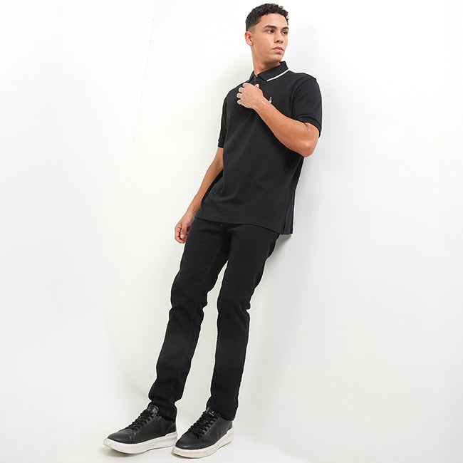 Polo Dromino In Black