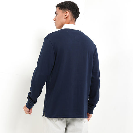 Polo Rigatoni In Navy