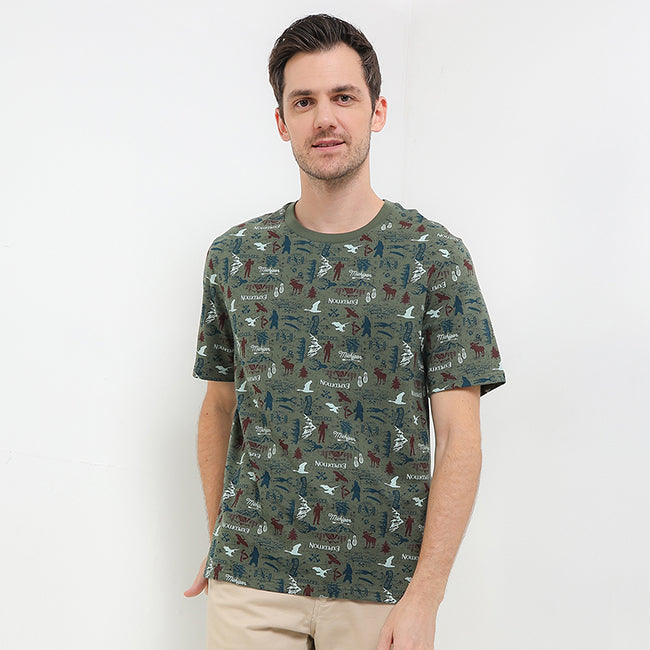 T Shirt Leggo In Dark Green