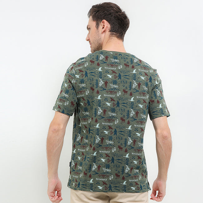 T Shirt Leggo In Dark Green