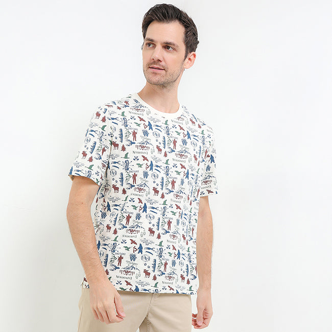 T Shirt Leggo In Off White