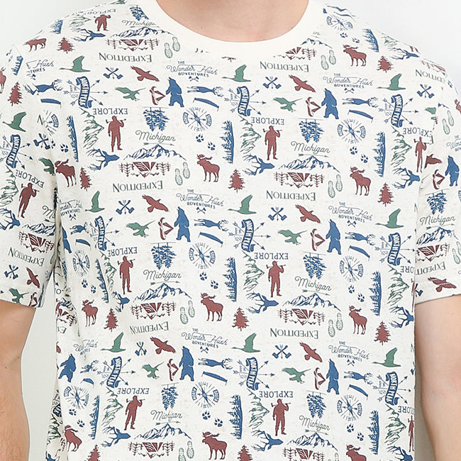 T Shirt Leggo In Off White