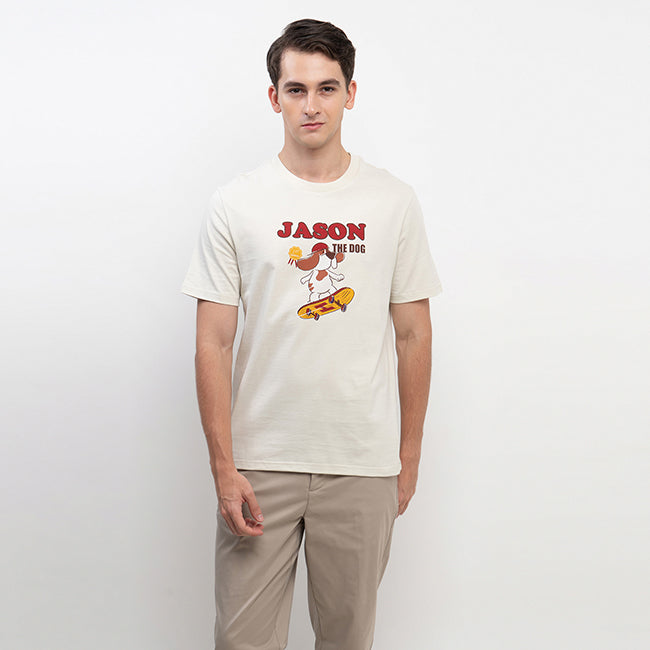 Hush Puppies Men Tops Sket In Beige