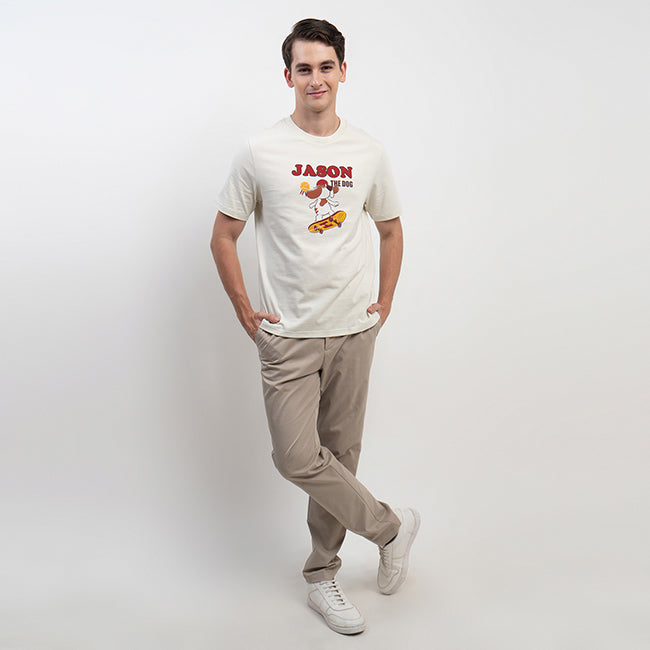 Hush Puppies Men Tops Sket In Beige