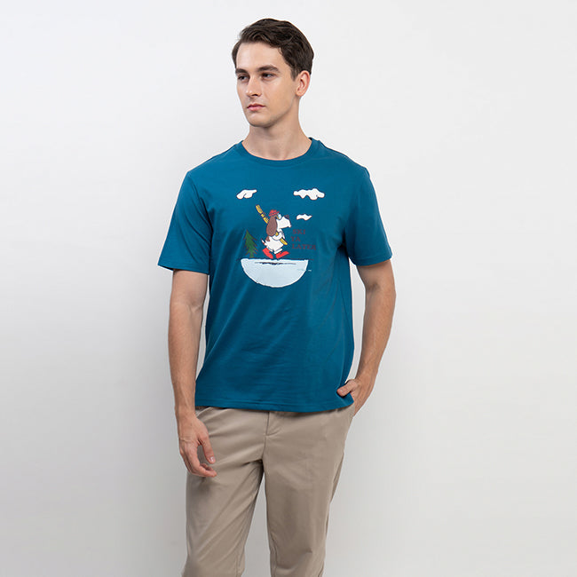Hush Puppies Men Tops Skiya In Blue