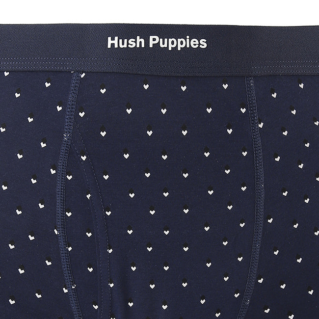 Boxer Squirl Trunk In Navy/Olive