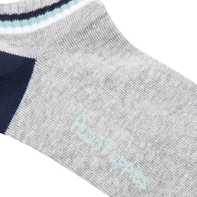 Noelle L Ankle Socks In Nv/Gy/Pk