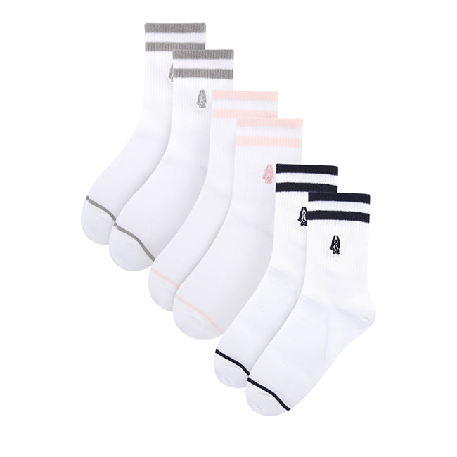 Socks Lexi L Qua Sock In All White
