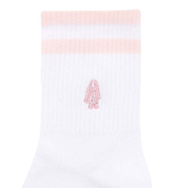 Socks Lexi L Qua Sock In All White