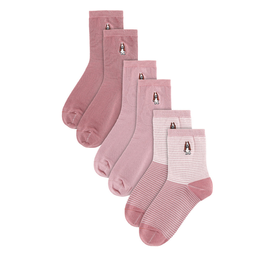 Socks Mauves L Qua Sock In Ma/Pk/Lg