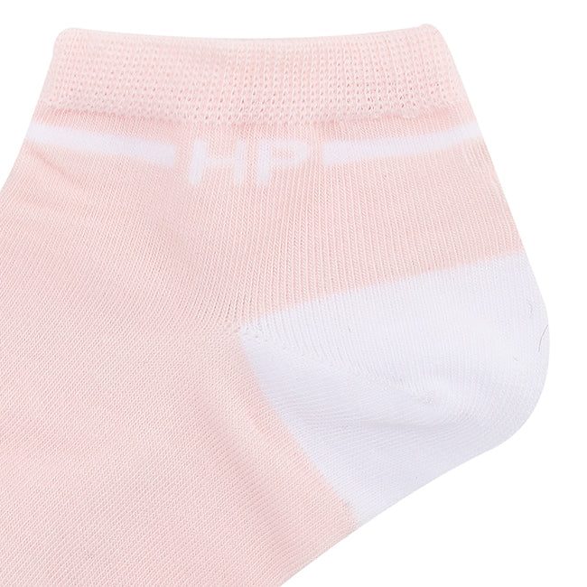 Socks Ella L Ankle Sock In White/Gray/Pink