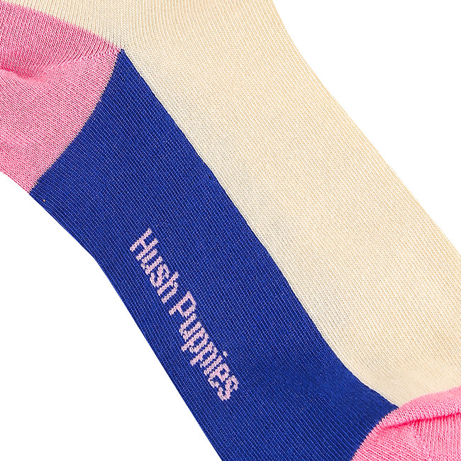 Socks Flynn L Qua Sock In Blue/Dusty Pink