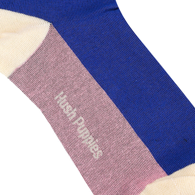 Socks Flynn L Qua Sock In Blue/Dusty Pink