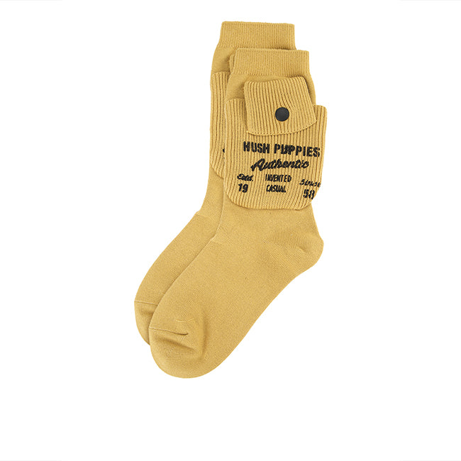 Socks Wh Hike L Qua Sock In Mustard