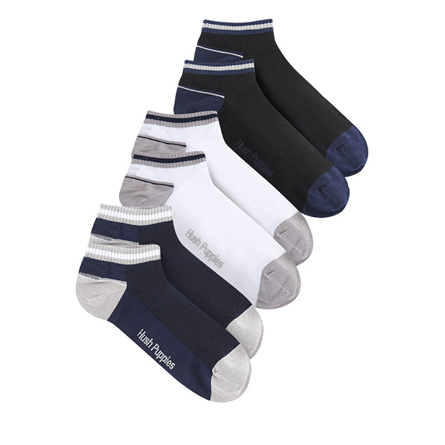 Socks Travis M Ankle Sock In Wh/Gy/Dg