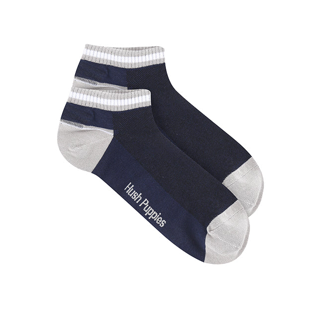 Socks Travis M Ankle Sock In Wh/Gy/Dg