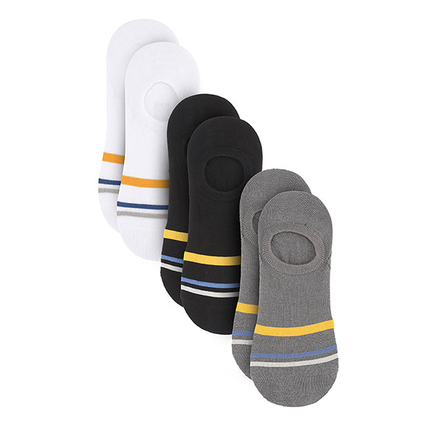 Socks Axel M Inv Sock In White/Gray/Black