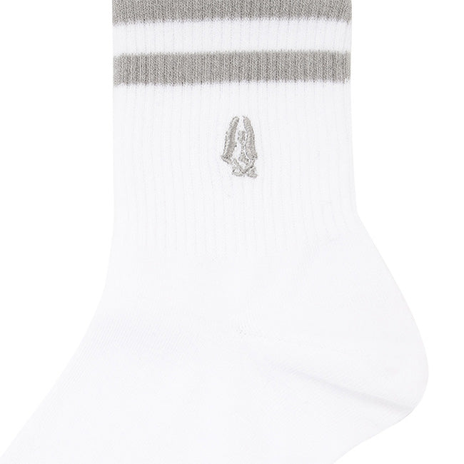 Socks Leo M Qua Sock In All White