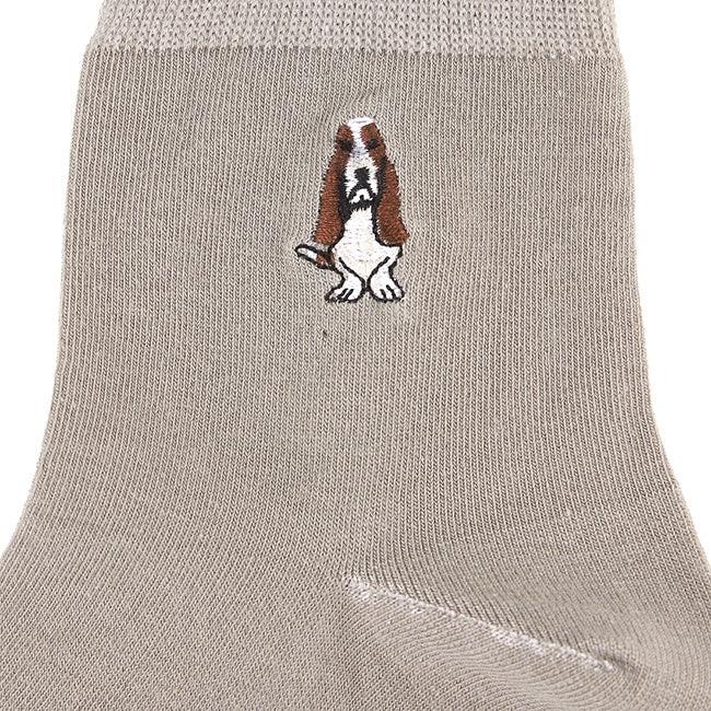 Socks Grayed M Qua Sock In Dg/Bk/Lg