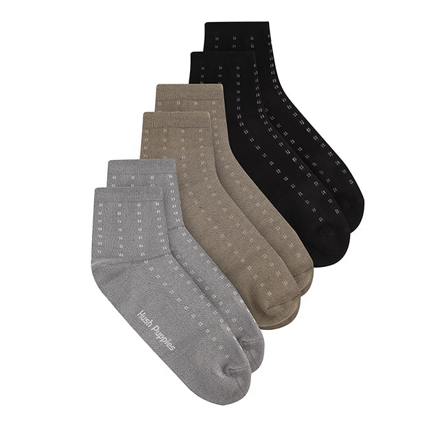 Socks Cliff M Qua Sock In Bk/Nv/Br