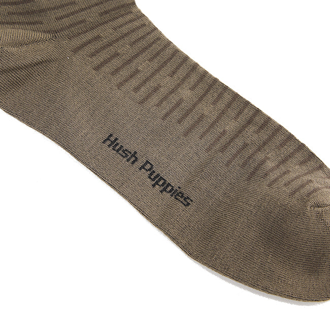 Socks Glenn M Qua Sock In Br/Gy/Nv