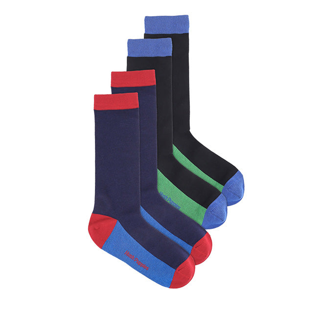 Socks Orson M Crew Sock In Navy/Black