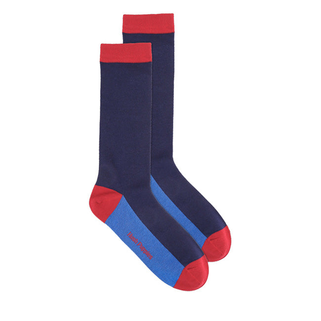 Socks Orson M Crew Sock In Navy/Black
