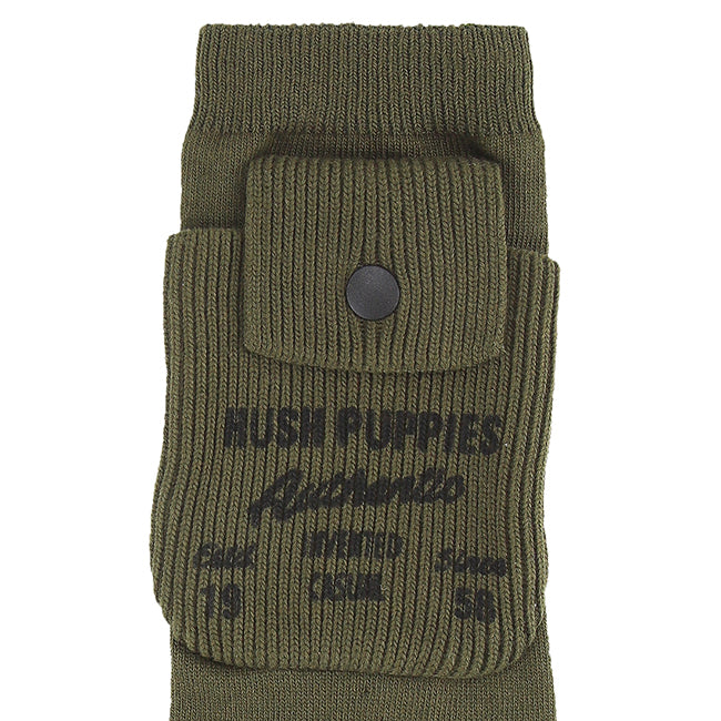 Wh Hikers M Qua Sock In Olive