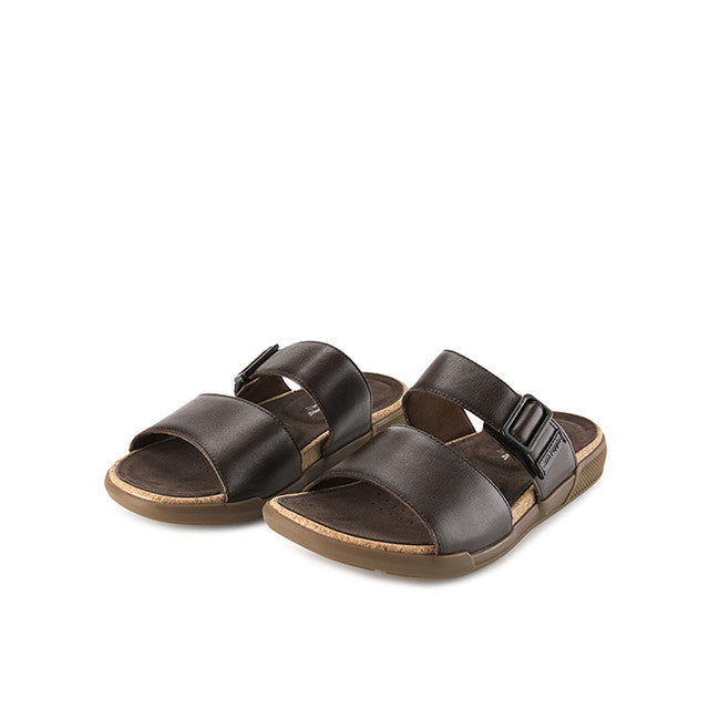 Sandals Asahi Jake 2 Straps In Coffee