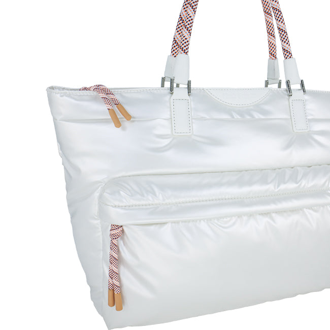 Nicolette Top Handle In White
