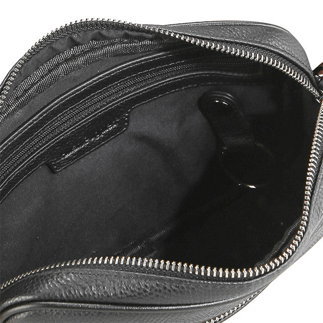 Fugol Clutch/Messenger Bag In Black