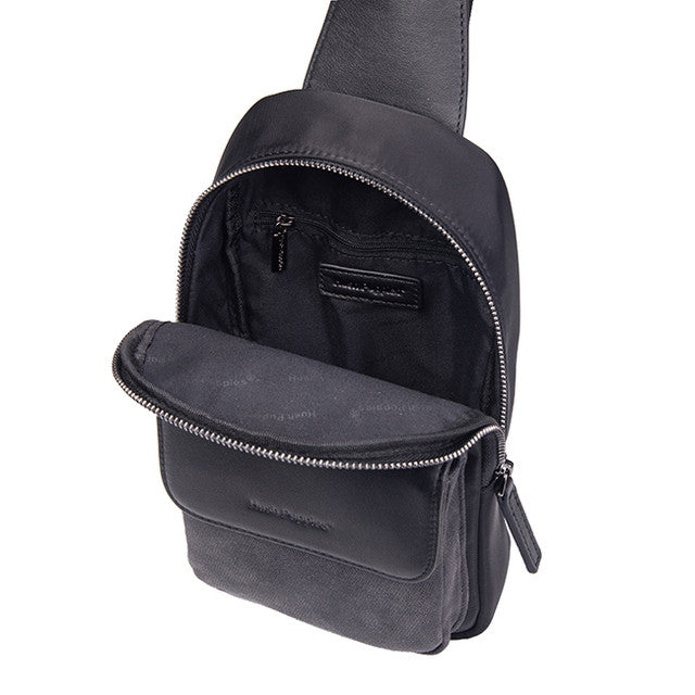 Molly Chest Bag In Grey