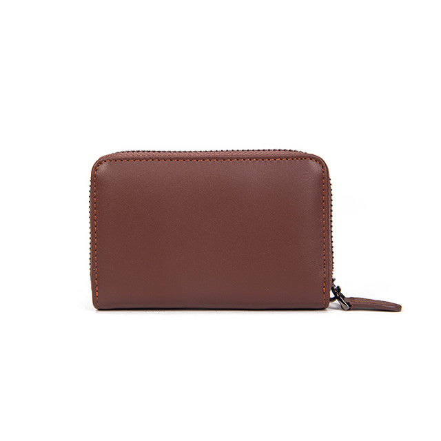 Novin Card Holder In Dark Brown