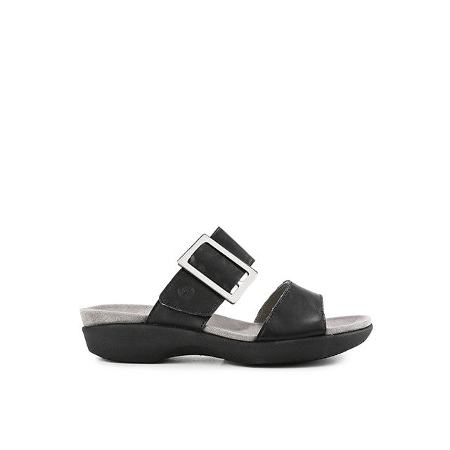 Hush Puppies Shoes Wanita Dorri 2 Band Slide In Black