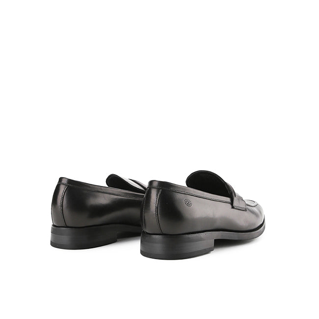 Loafers Fiddler Saddle Loafer In Black