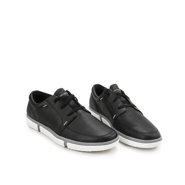 Briggs Pt Oxford In Black Leather