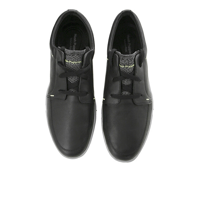 Briggs Pt Oxford In Black Leather