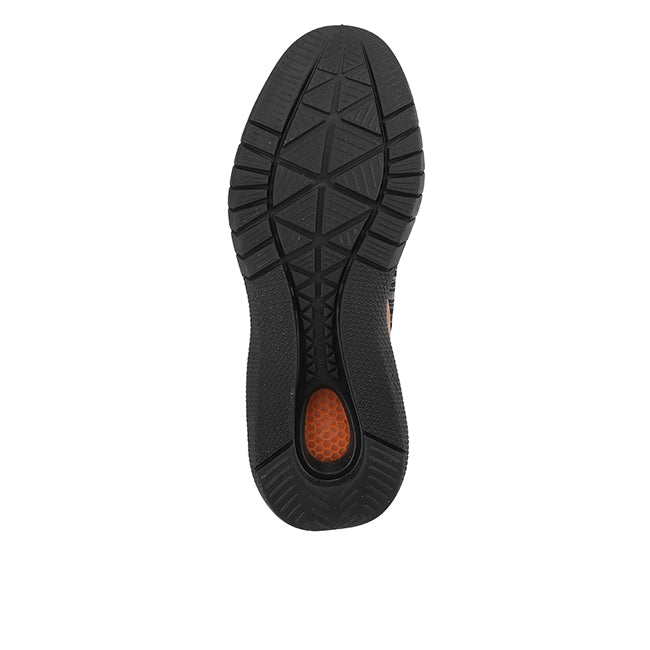 Lace Up Advance Hybrid Lace In Bold Black Leather