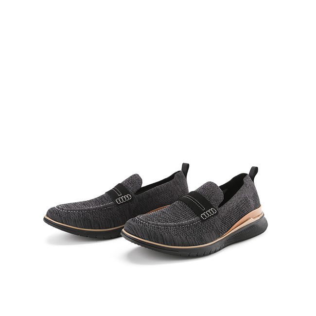 Loafers Advance Knit Loafer In Bold Black Knit