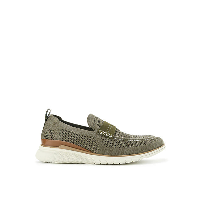 Loafers Advance Knit Loafer In Dark Olive Knit