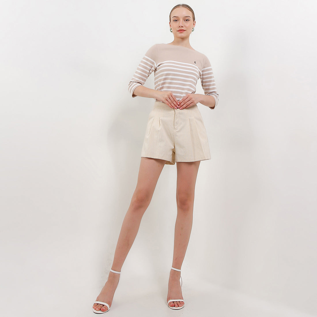 Hush Puppies Pakaian Wanita T Shirt Bsc Ponovi In Beige