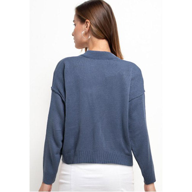 Hush Puppies Pakaian Cardigan Wanita Genae In Blue