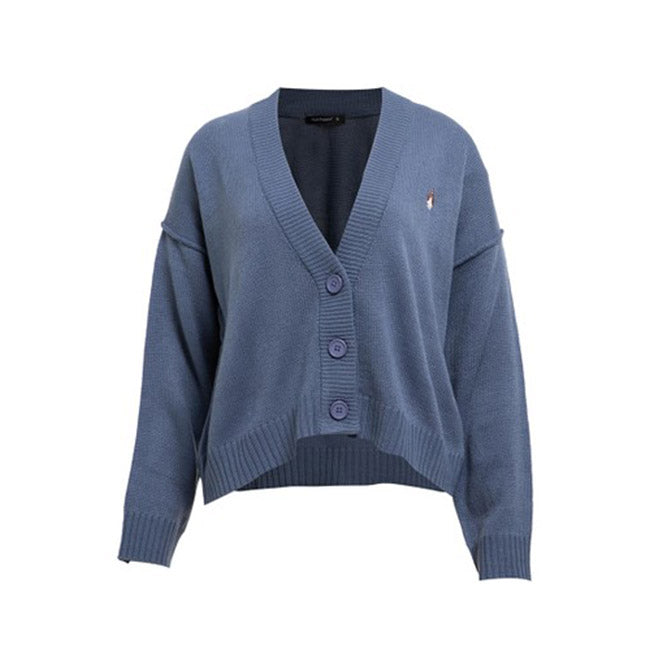 Hush Puppies Pakaian Cardigan Wanita Genae In Blue