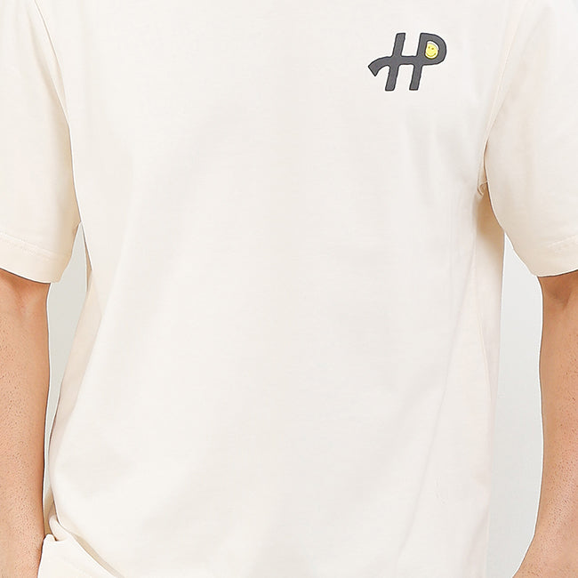 T-Shirt Hp Smiley X Smileyworld Tee In Cream