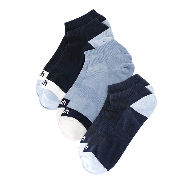 Anthony M Ankle Socks In Blue